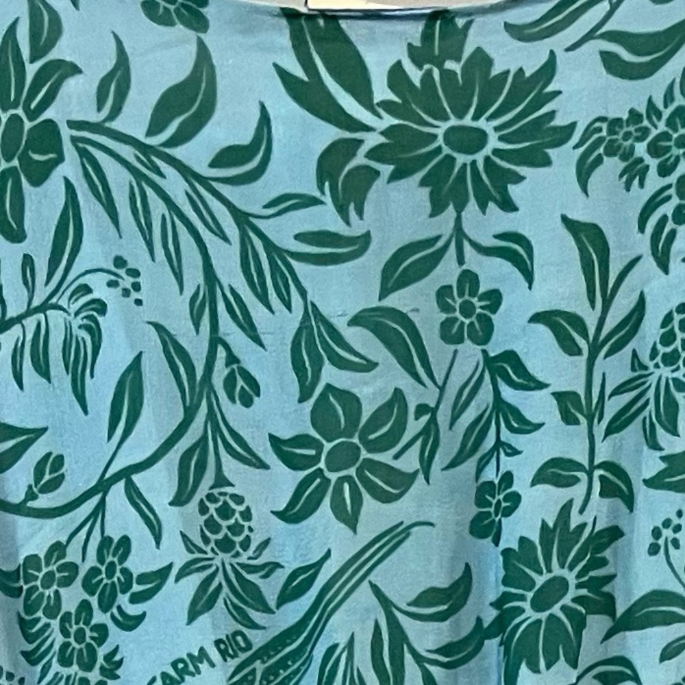 Farm Rio Colorblock Printed Maxi Dress - Picture 14 of 14